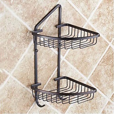 2-Tier Oil Rubbed Bronze Soap Basket